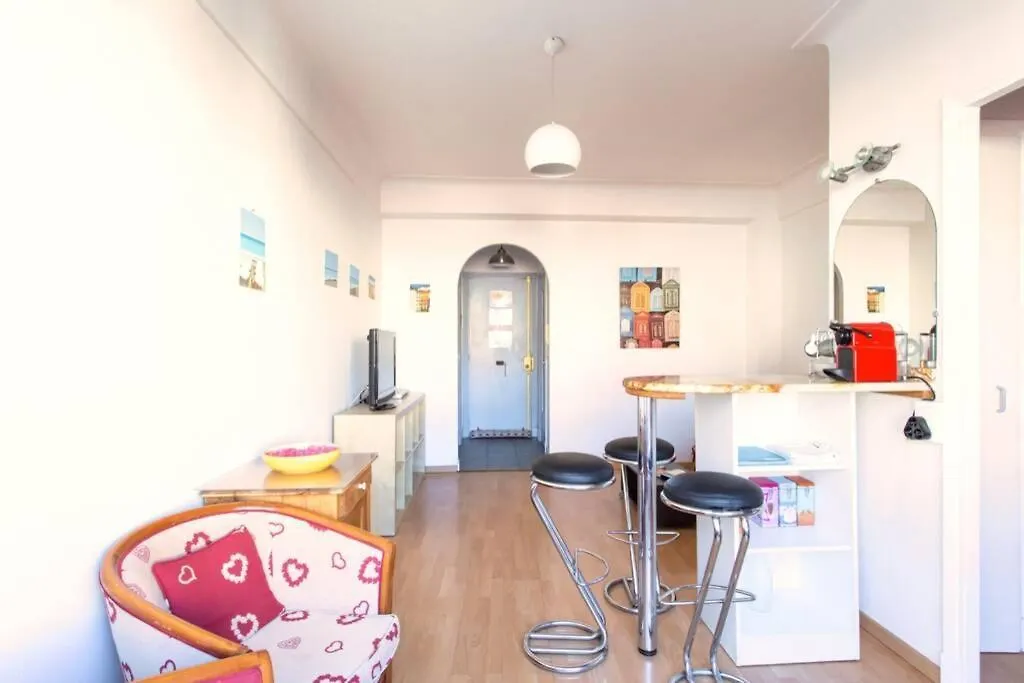 Appartement Nice Center - Bright Studio Balcony Wifi & Aircon